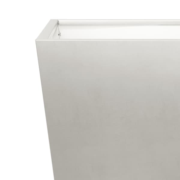 vidaXL Plantekasse 40x40x40 cm rustfritt stål