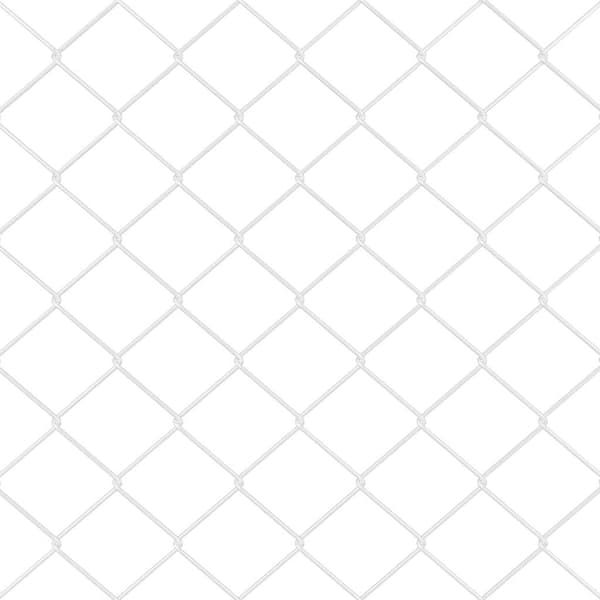 vidaXL Gjerdepåle sølv 25 x 0,8 m (40 x 40 mm mesh) Stål