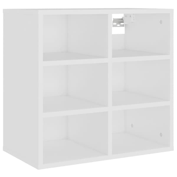 vidaXL Skoskap 2 stk hvit 52,5x30x50 cm