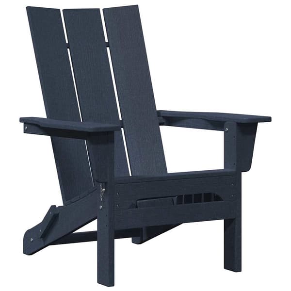 vidaXL Hage Stol 2 pcs Havblå 80.5 x 74.5 x 92 cm Polyethylen