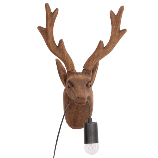vidaXL Vägglampa djurformad 25 W 28x20x40 cm E27