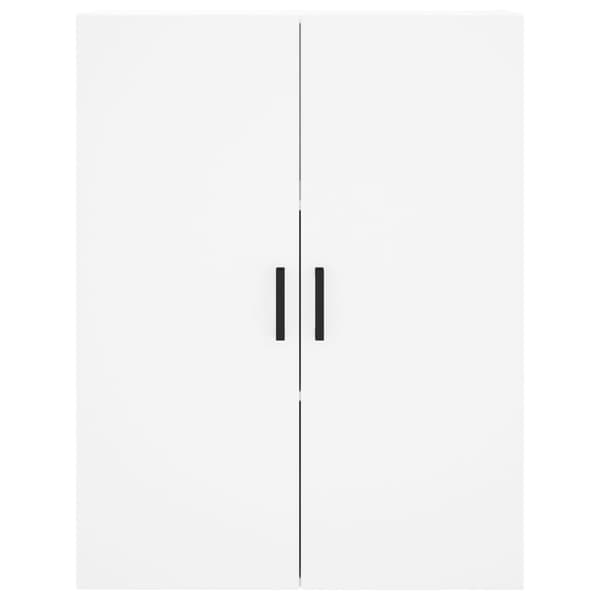 vidaXL Highboard hvit 69,5x34x180 cm konstruert tre