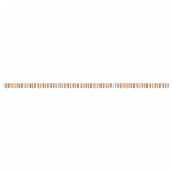 vidaXL Erstatningsstoff for markise flerfarget stripe 6 m