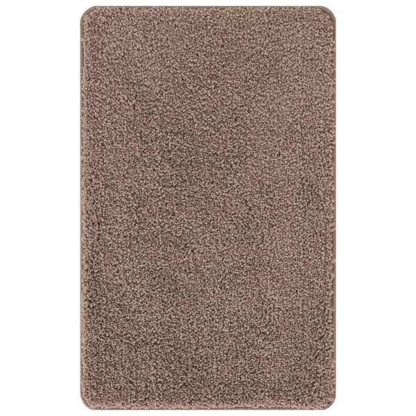 vidaXL Badmatta Brun 50 x 80 cm Polypropylen