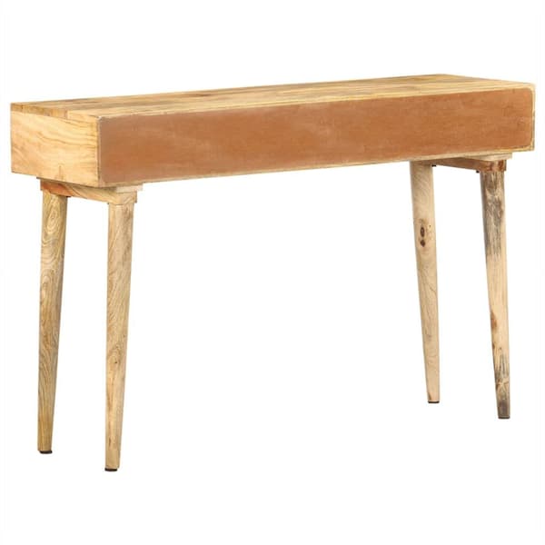 vidaXL Konsollbord 115x35x76 cm heltre mango