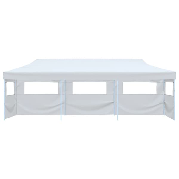 vidaXL Markis Vit 3 x 2,5 m Metall