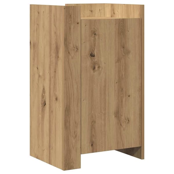vidaXL Sideboard Artisan Ek 45 x 35 x 75 cm