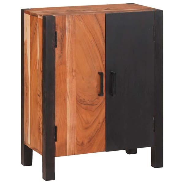 vidaXL Serviesskap Brun 55 x 30 x 75 cm Solid akasietre