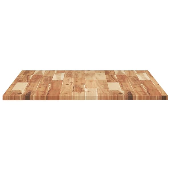 vidaXL Bordplate rektangulær 100x70x2 cm heltre akasie