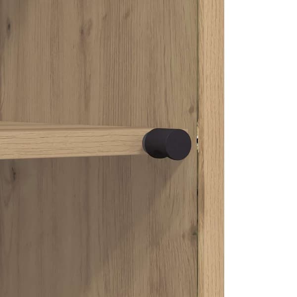 vidaXL Serviesskap artisan eik 35 x 37 x 76 cm Konstruert tre