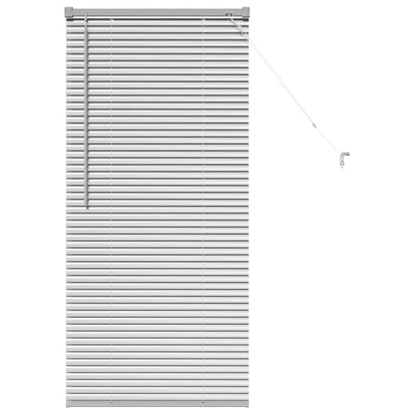 vidaXL Persienner Silver 130 x 65 cm Aluminium