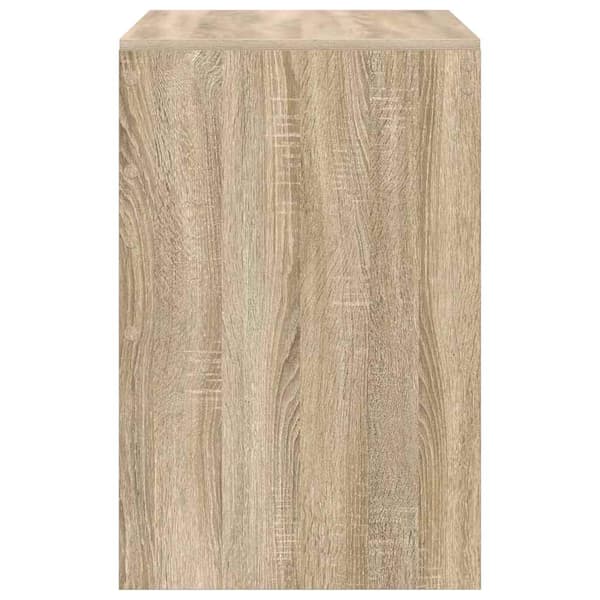 vidaXL Skrivebord Sonoma eik 100 x 50 x 76 cm