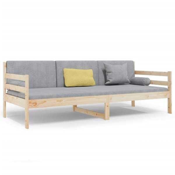 vidaXL Dagbädd 80x200 cm massiv furu