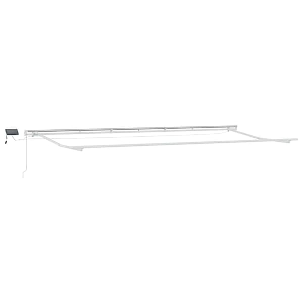 vidaXL Innvendbar Markise with Manual 600 × 350 cm Beige
