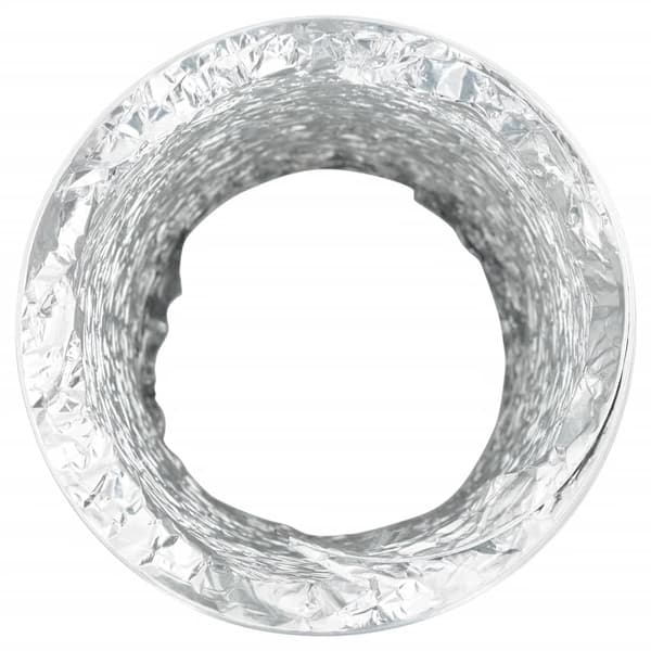vidaXL Ventilationskanal aluminium 6 m Ø10 cm