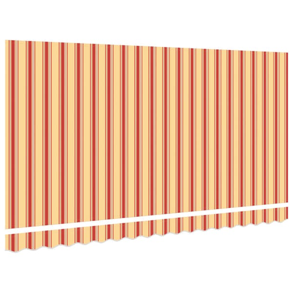 vidaXL Markisväv Flerfärgsdesign 4 x 2 m Polyester