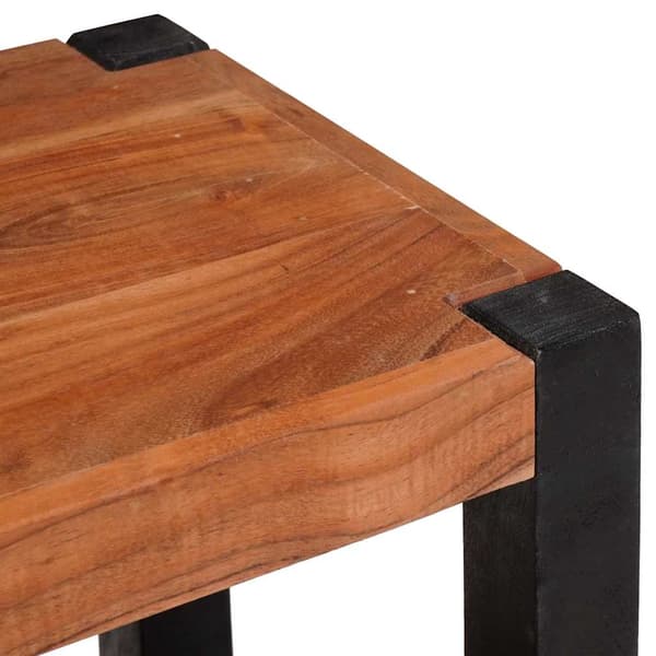 vidaXL Bokhylle Brun 80 x 30 x 110 cm Solid akasietre