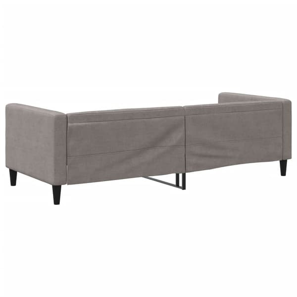 vidaXL Dagbädd taupe 80x200 cm tyg