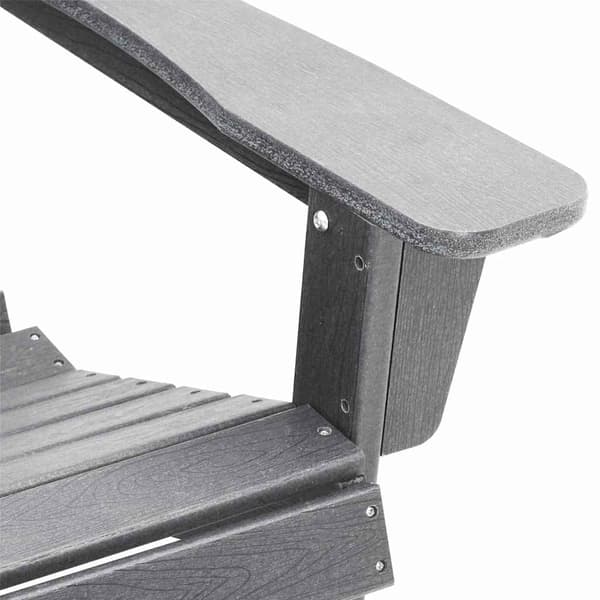 vidaXL Trädgård Stol 3 pcs Ljusgrå polyeten