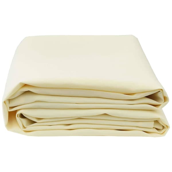 vidaXL Markiseerstatning Krem 1000 x 160 cm Polyesterlerret