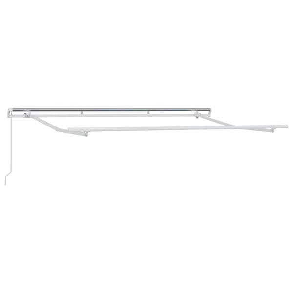 vidaXL Markisram Vit 3,5 x 2 m Metall