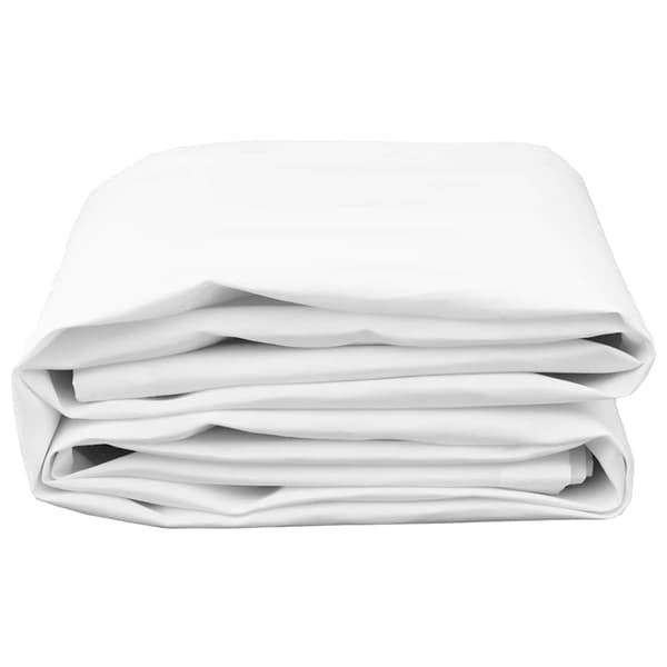 vidaXL Markisbyte Vit 1000 x 160 cm Polyesterduk