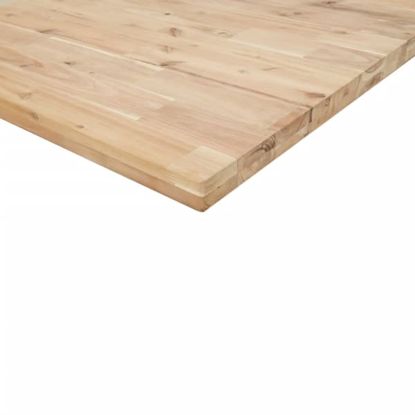 vidaXL Bordplate 160x20x4 cm rektangulær heltre akasie