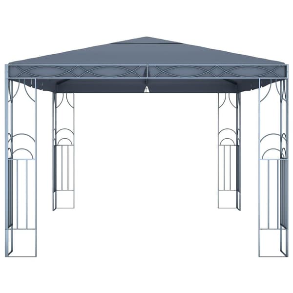 vidaXL Markis Vit 3 x 2,5 m Metall