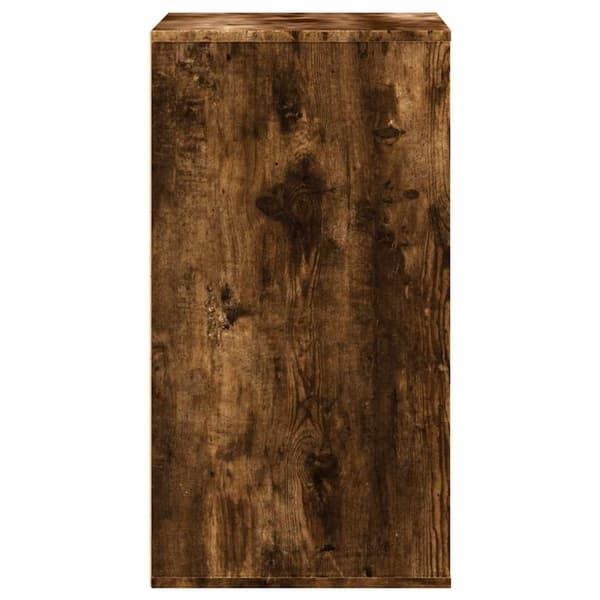 vidaXL Kommode røkt eik 60x41x76 cm konstruert tre