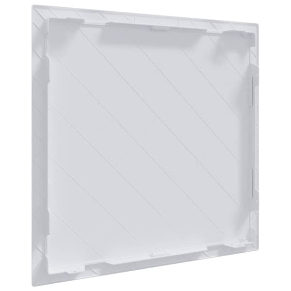 vidaXL Åtkomstpaneler Vit 40 x 40 cm ABS Plast