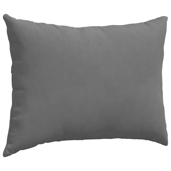 vidaXL Soffkuddar 2 st Mörkgrå 70 x 50 cm tyg