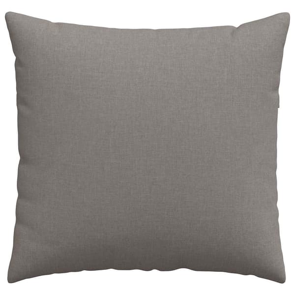 vidaXL Soffkuddar 2 st Gråbrun 45 x 45 cm tyg
