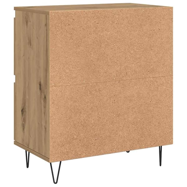 vidaXL Serviesskap Artisan Eik 60 x 35 x 70 cm