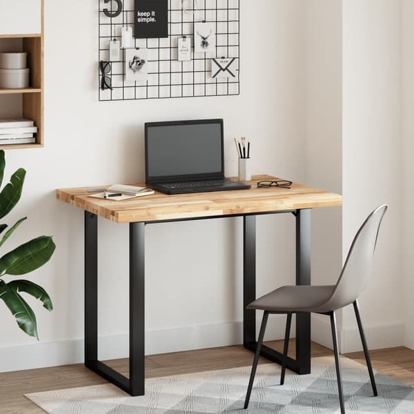 vidaXL Bordplate rektangulær 80x70x4 cm heltre akasie