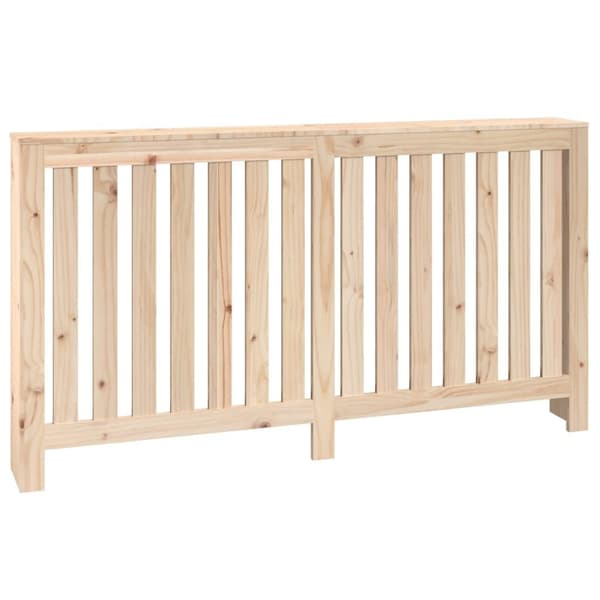 vidaXL Elementskydd 153x19x84 cm massiv furu