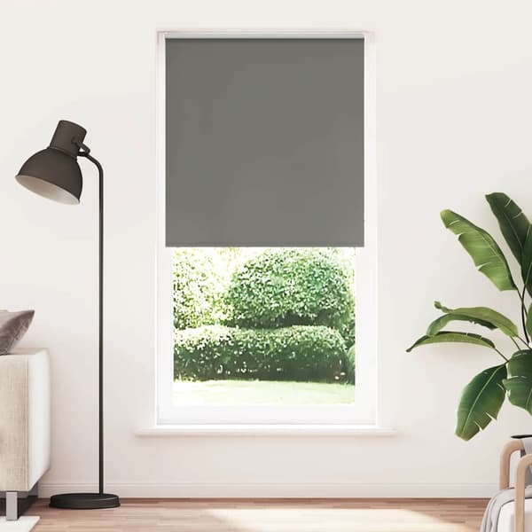 vidaXL Rullegardin lystette 90x230 cm stoff bredde 85,7 cm polyester