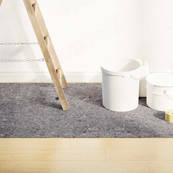 vidaXL Sklisikker malematte 5 m 180 g/m² grå