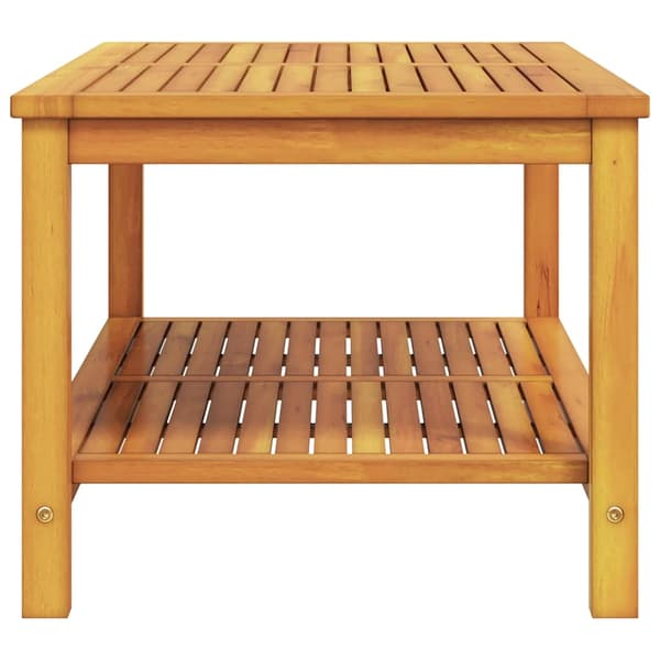 vidaXL Sidetabell Brun 110 x 55 x 45 cm Solid akasietre