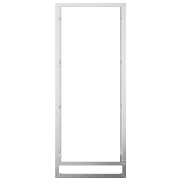 vidaXL Vedställ 50x28x132 cm rostfritt stål
