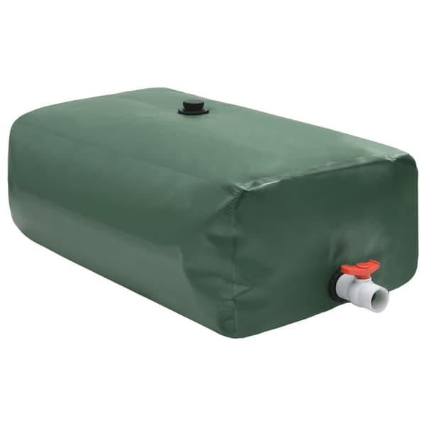 vidaXL Vanntank med kran sammenleggbar 1500 L PVC