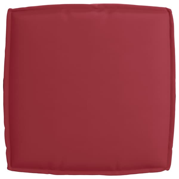 vidaXL Pallkuddset 2 pcs Vinröd Oxford Tyg