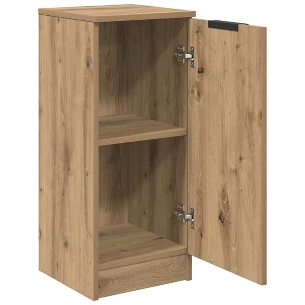 vidaXL Serviesskap Artisan Eik 30 x 30 x 70 cm Konstruert tre