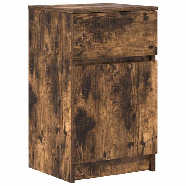 vidaXL Nattbord sonoma eik 39x35x65 cm konstruert tre