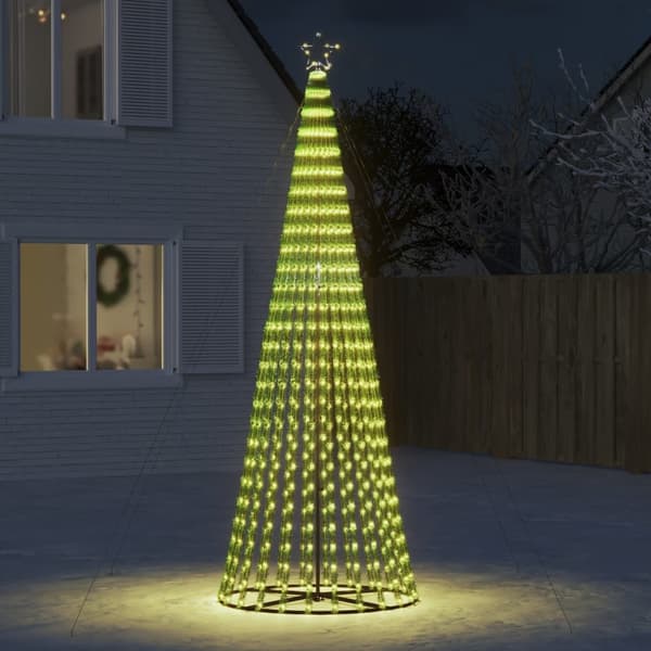 vidaXL LED julgran 688 LED varmvit 300 cm