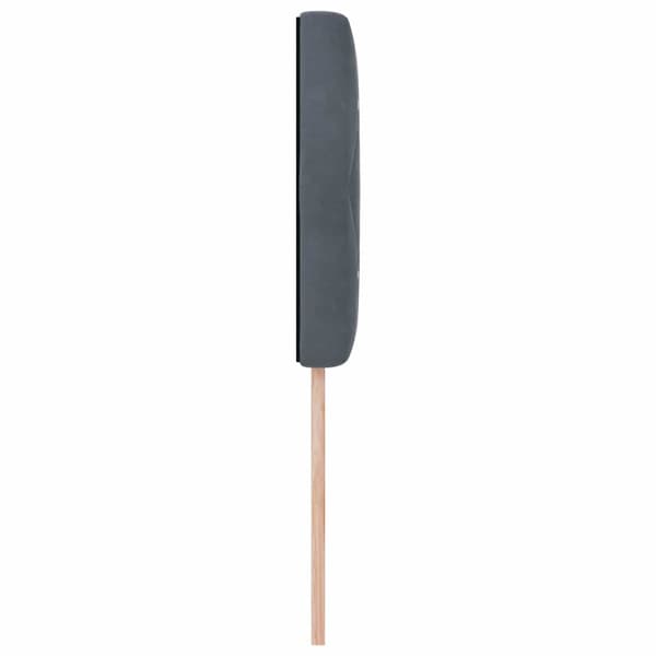 vidaXL Huvudgavel Mörkgrå 90 cm Sammet