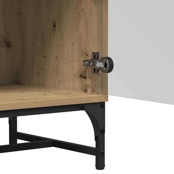 vidaXL Serviesskap Artisan Eik 35 x 37 x 117 cm