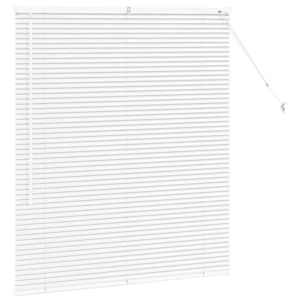 vidaXL Persienner Vit 130 x 110 cm Aluminium