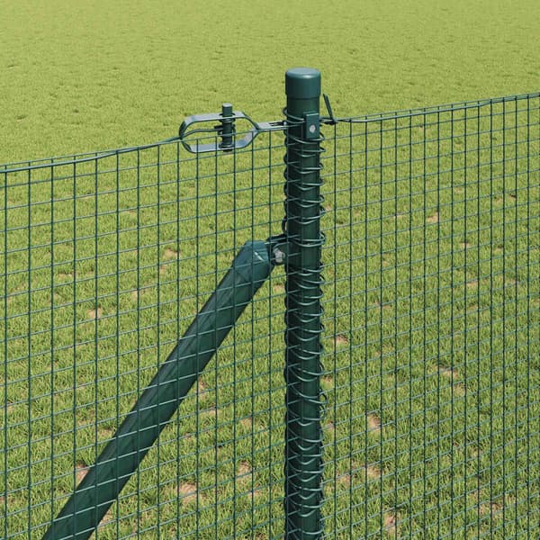 vidaXL Stängselstolpe Grön