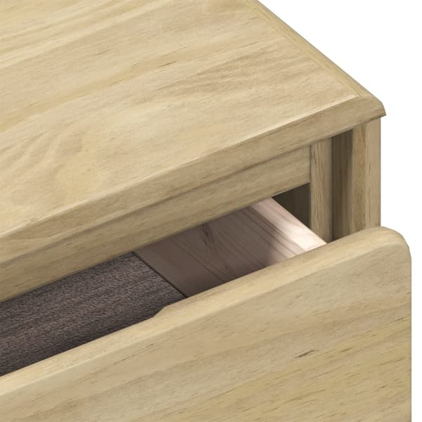vidaXL Konsollbord SAUDA eik 89,5x36,5x73 cm heltre furu