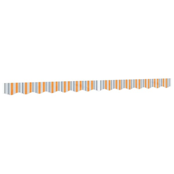 vidaXL Erstatningsstoff for markise flerfarget stripe 3,5 m